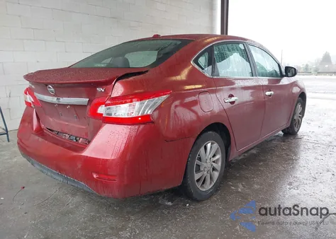 2015 Nissan Sentra Sv from USA, damaged, VIN 3N1AB7AP2FY305889